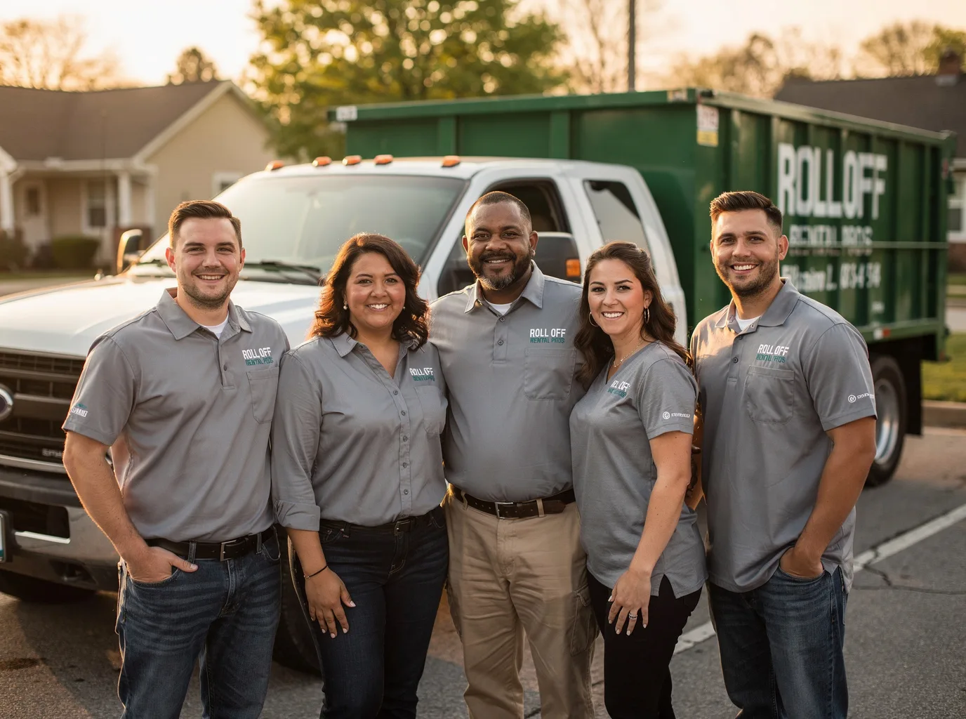Roll Off Dumpster Rental company in Moffit, ND